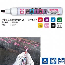SAKURA - DPMK-49 PAINT MARKR - SYAH MEDUM ULU KALEM