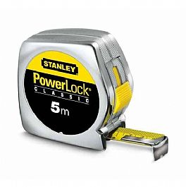 0-33-195 STANLEY 5 M X 25 MM POWERLOCK PLASTK K ASALI ERT METRE