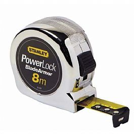 0-33-527 STANLEY 8 M X 25 MM POWERLOCK BLADE ARMOR METAL KASALI ERT METRE