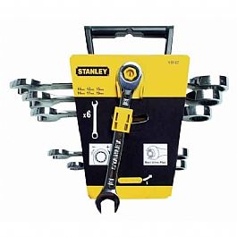 4-89-907 STANLEY 6 PARA MAXI DRIVE PLUS CIRCIRLI KOMBNE ANAHTAR TAKIMI