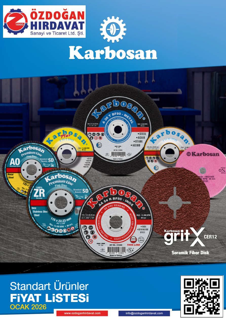 KARBOSAN OCAK 2026 FİYAT LİSTESİ