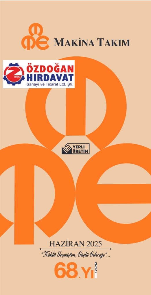 MAKİNA TAKIMI MTE 2025 HAZİRAN FİYAT LİSTESİ