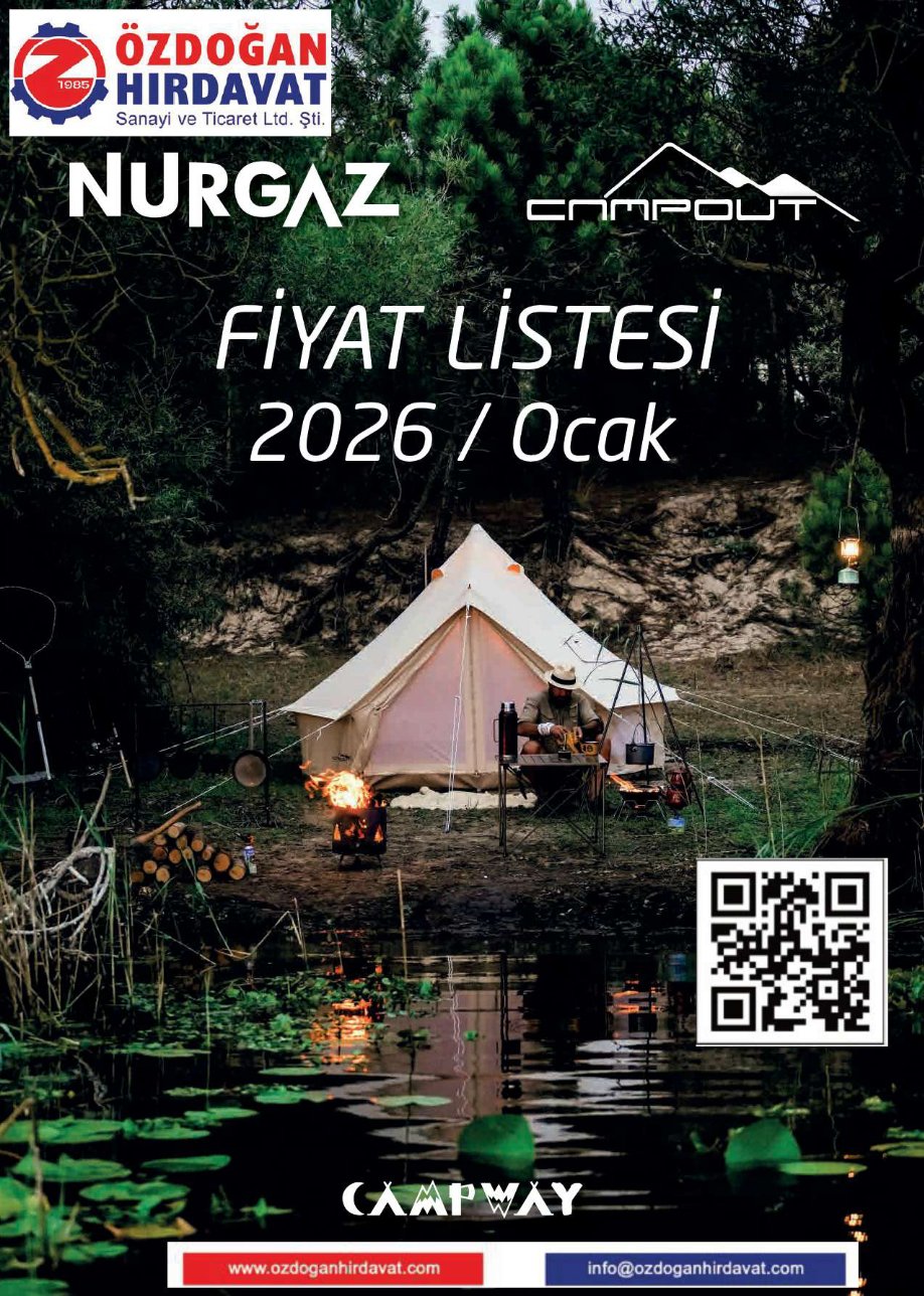 NURGAZ 2026 FİYAT LİSTESİ