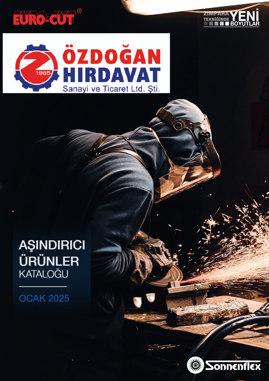 SONNENFLEX AŞINDIRICI ÜRÜNLER OCAK 2025 FİYAT LİSTESİ