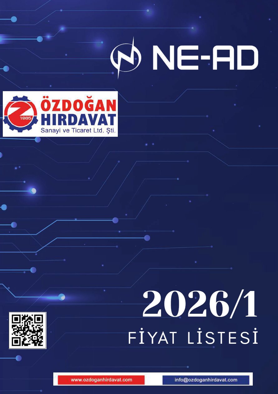 NE-AD ELEKTRİK 2026-1 FİYAT LİSTESİ