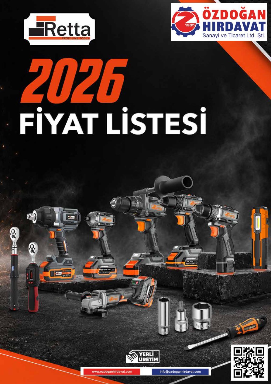 RETTA 2026 REVİZE KATALOG