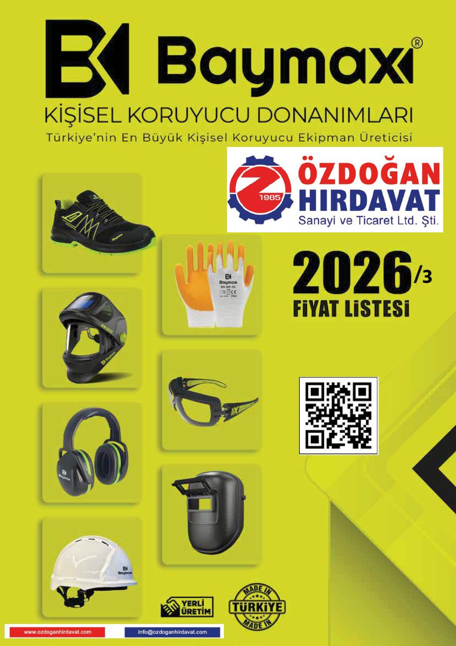 BAYMAX ÖZDOĞAN 2026 - NİSAN FİYAT LİSTESİ