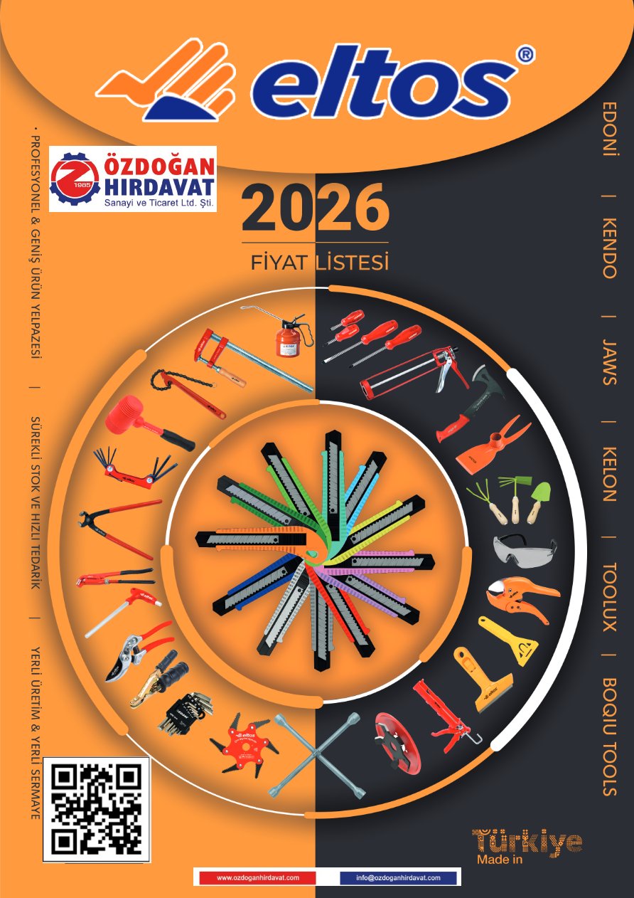 ELTOS-ÖZDOĞAN HIRDAVAT - FİYAT LİSTESİ MAYIS 2026