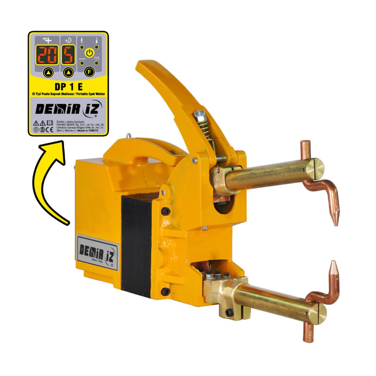 1 KW ELEKTRONİK EL PUNTA KAYNAK MAKİNASI