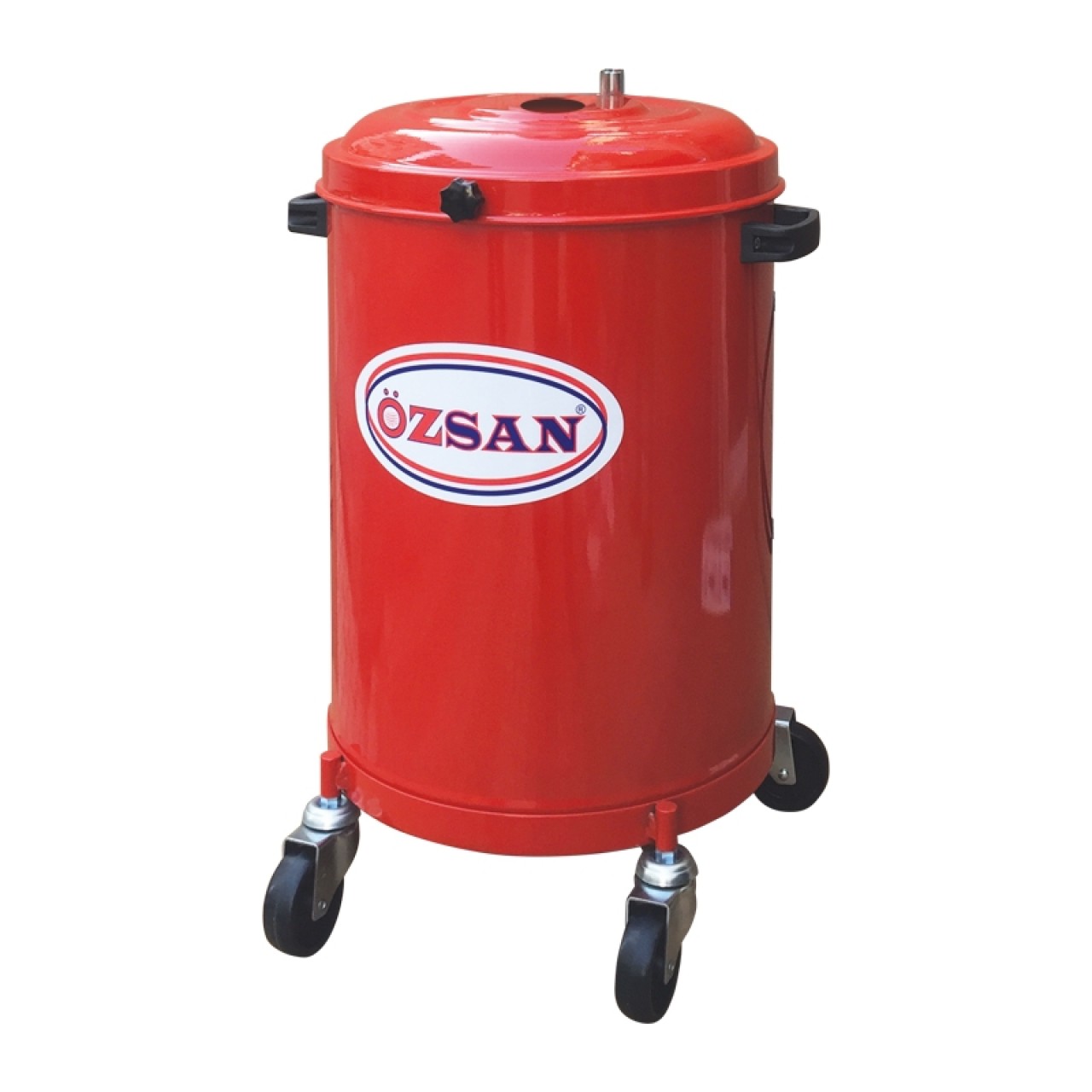 10KG BOŞ GRES KOVASI KAPAK VE TEKERLEKLİ