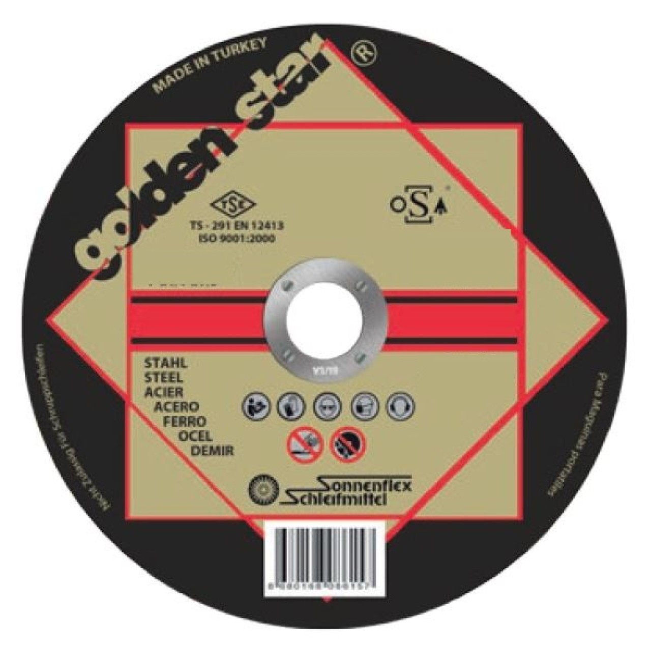 115 X 1,6 X 22 MM METAL SÜPER INCE KESICI (A 60 Q BF) GOLDENSTAR