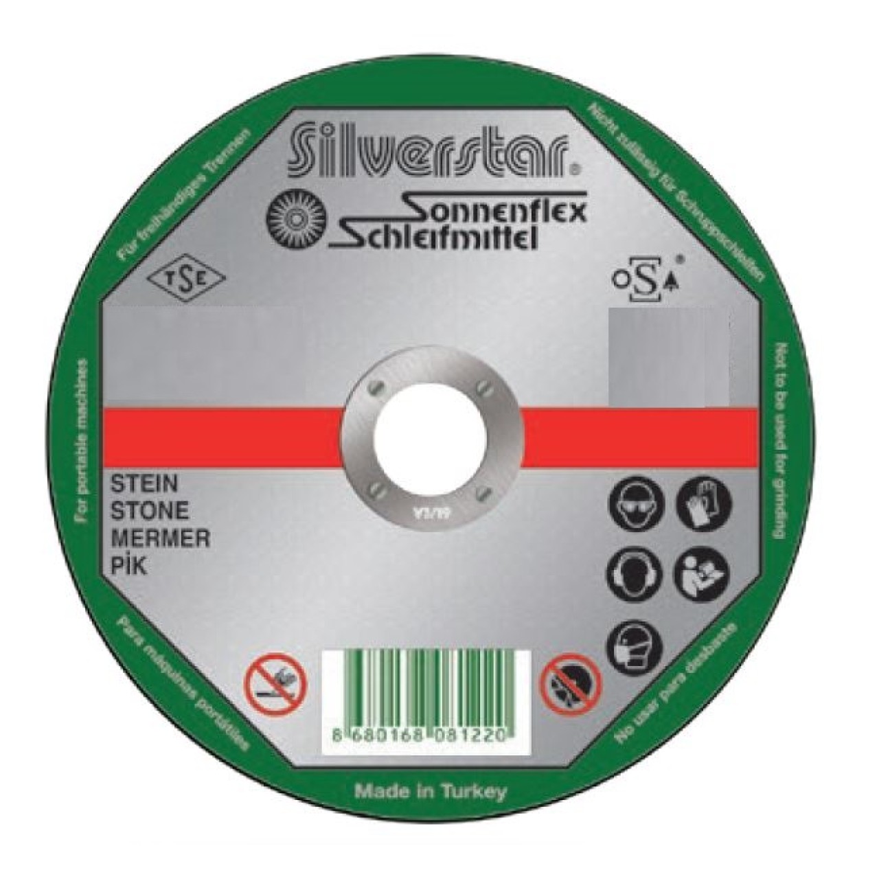 115 X 2,5 X 22 MM  BOMBELI KESICI (CS 30 T BF) SİLVERSTAR PIK