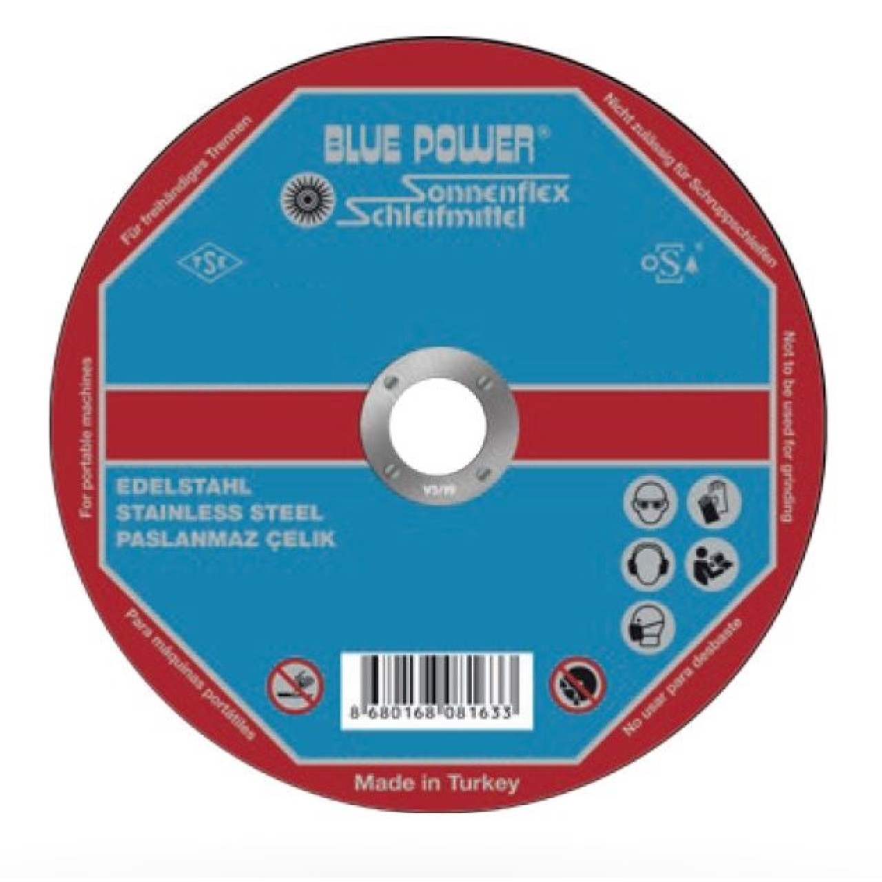 115 X 3,0 X 22 MM  BOMBELI KESICI (AS 30 R BF ROF) INOX