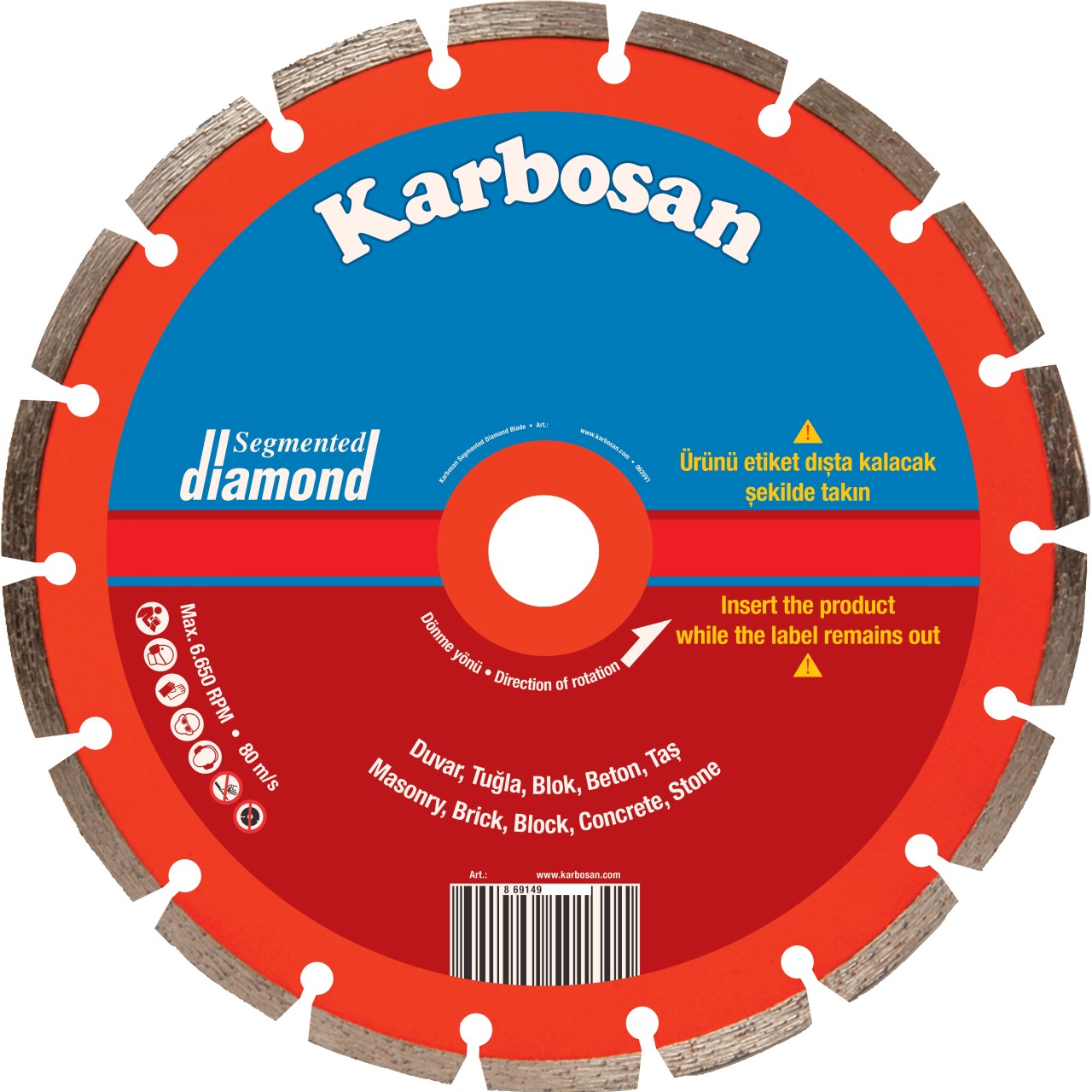 115X2,0X22 SEGMENTLİ BETON