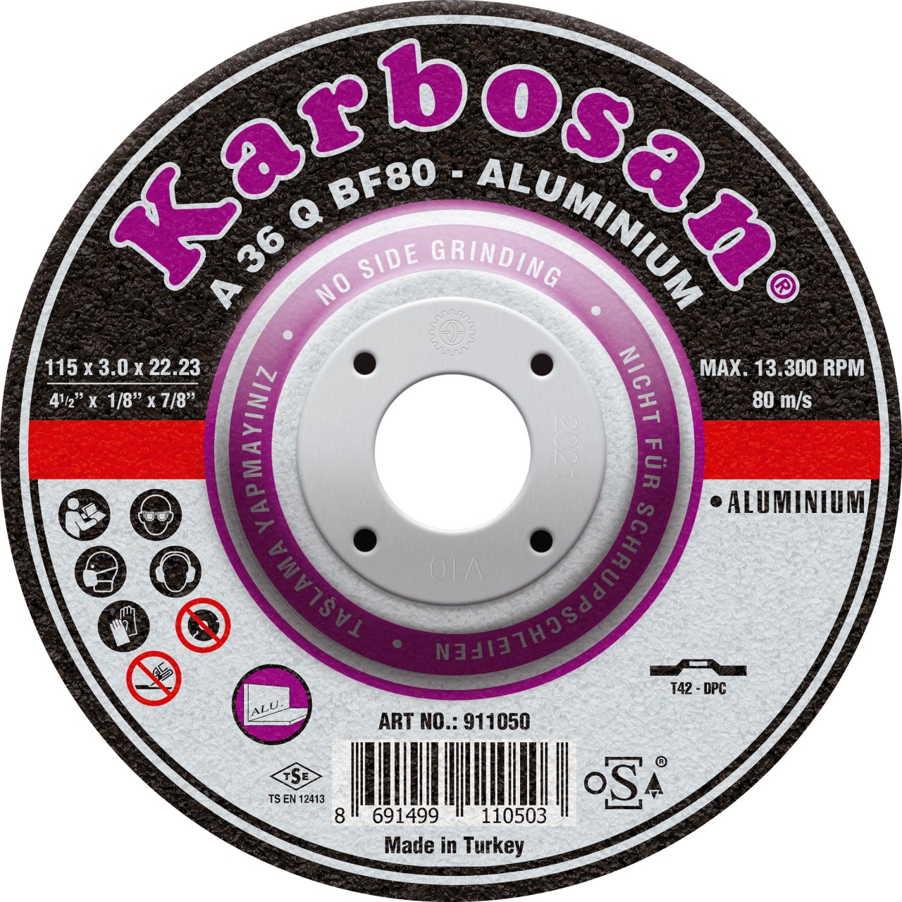 115X3X22 ALÜMİNYUM BOM.KESİCİ