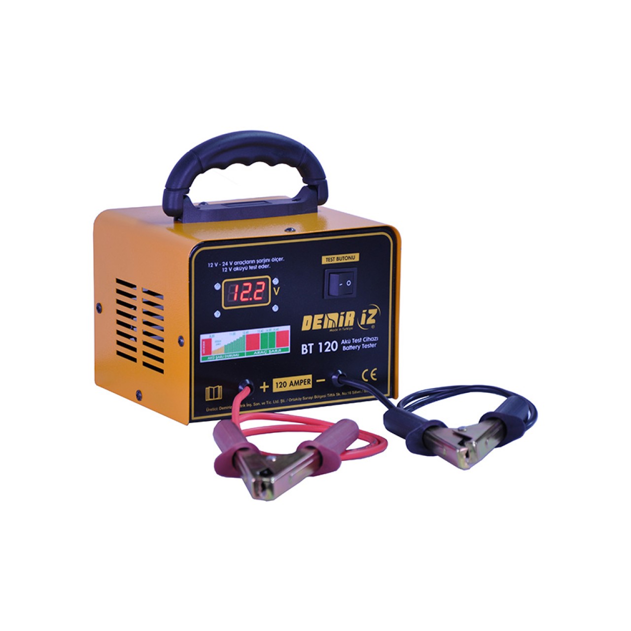 120 AMPER AKÜ TEST CİHAZI