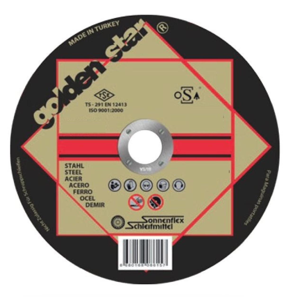 125 X 1,6 X 22 MM METAL SÜPER INCE KESICI (A 60 Q BF) GOLDENSTAR