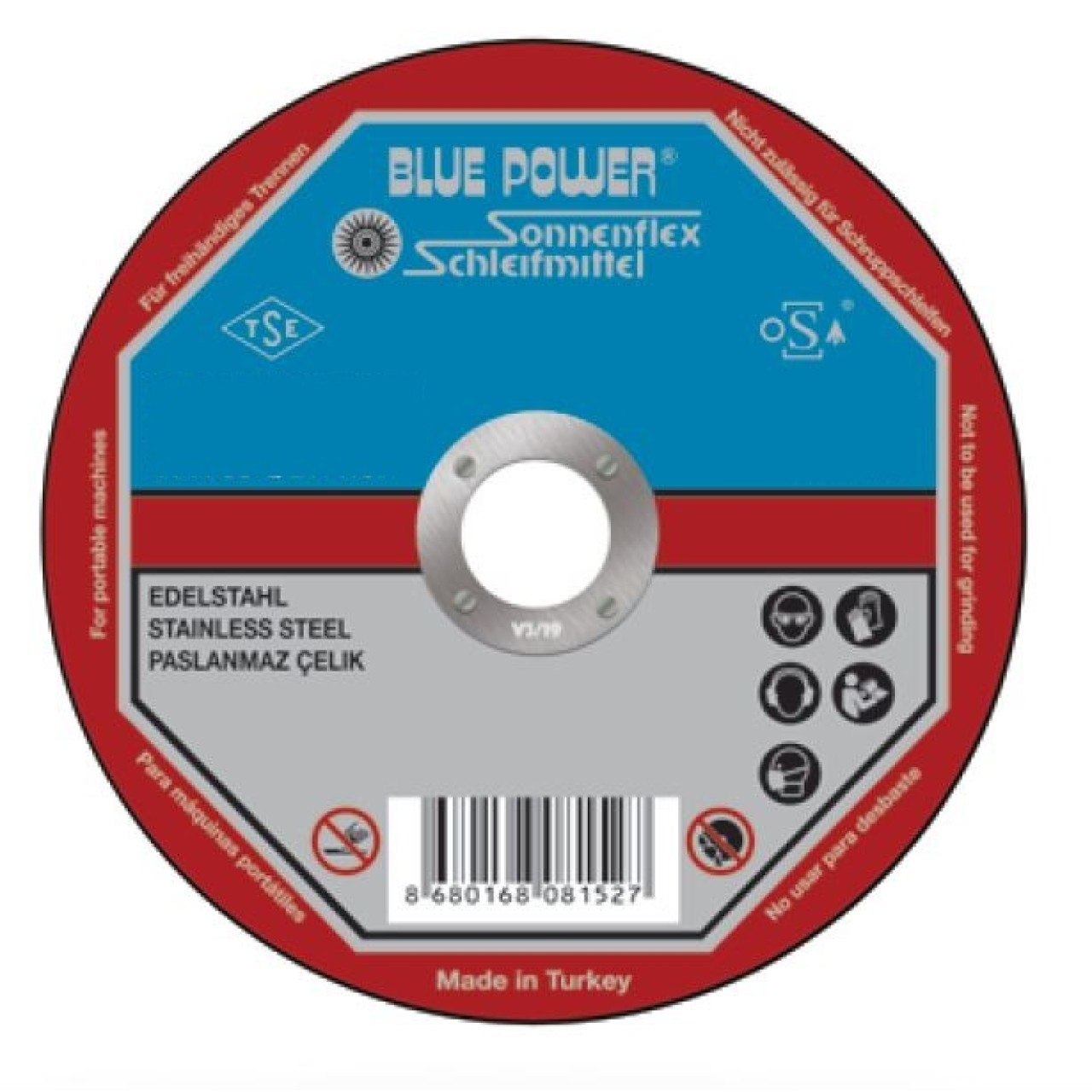 125 X 1,6 X 22 MM SÜPER INCE KESICI (AS 46 Q BF ROF) INOX