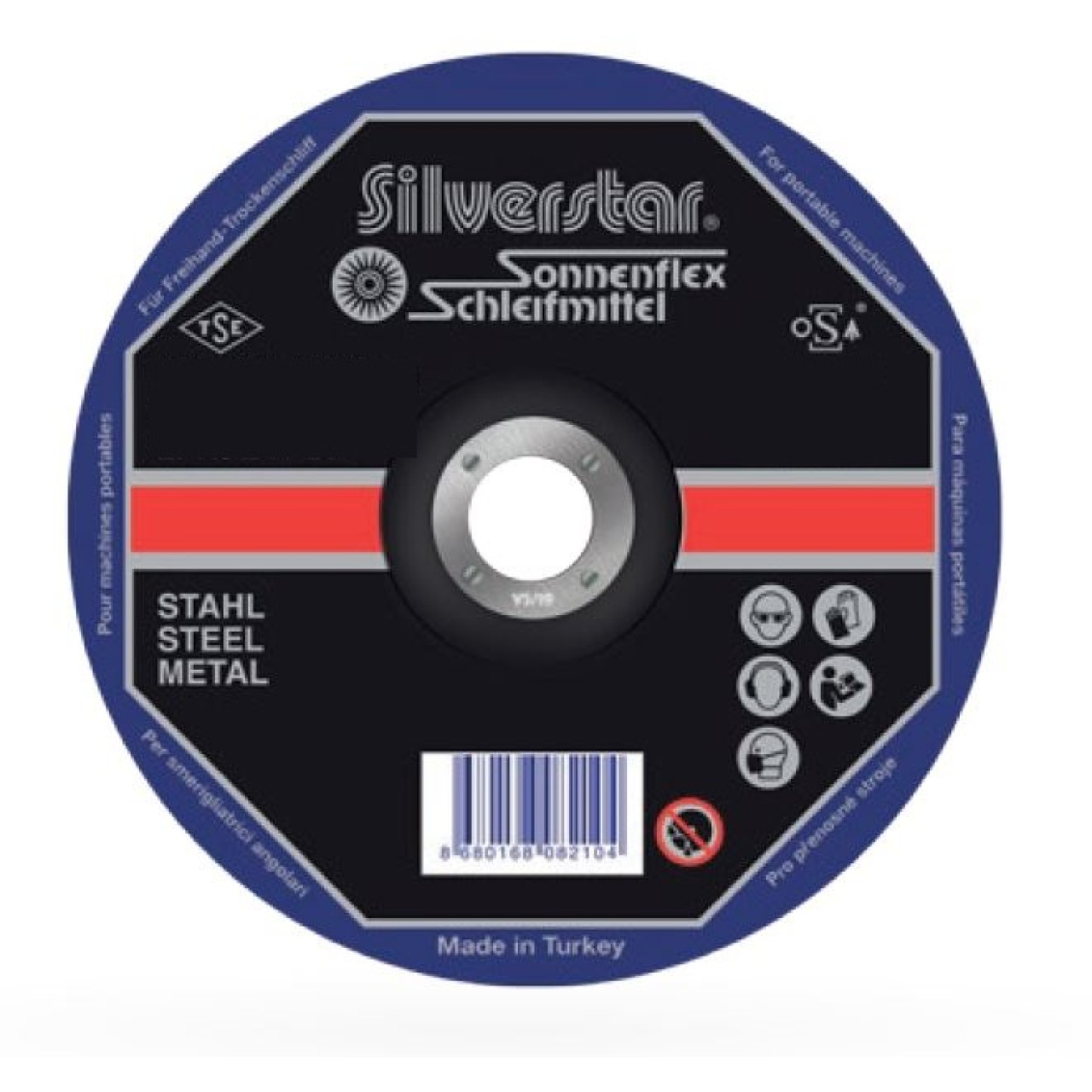 125 X 4,0 X 22 MM NK DÜZ FLEX TAŞLAMA (AS 24 P  BF) SİLVERSTAR