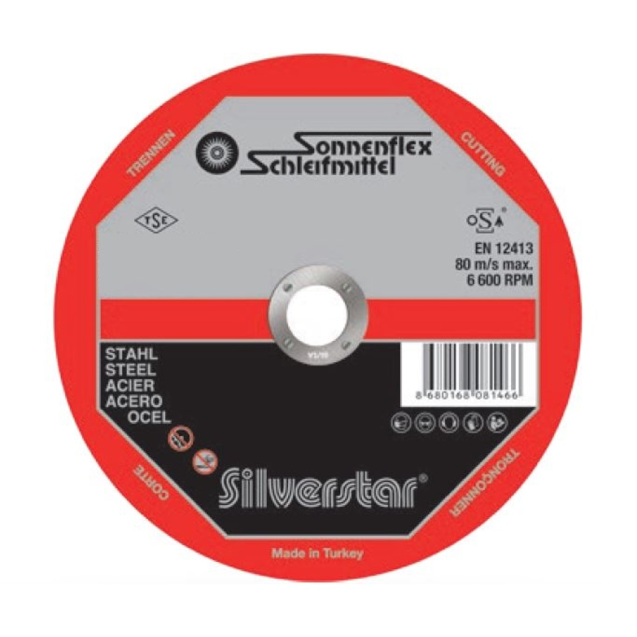 180 X 1,6 X 22 MM NK DÜZ KESICI (AS 40 R BF) SİLVERSTAR