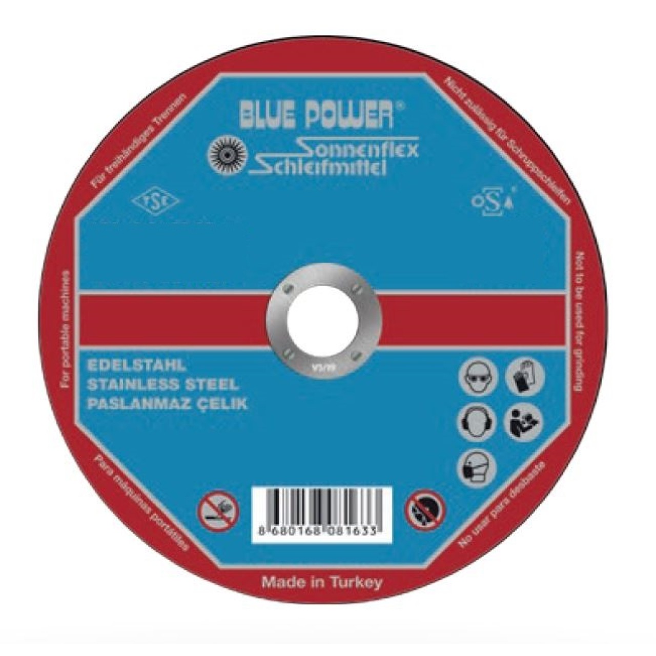 180 X 3,2 X 22 MM  BOMBELI KESICI (AS 30 R BF ROF) INOX