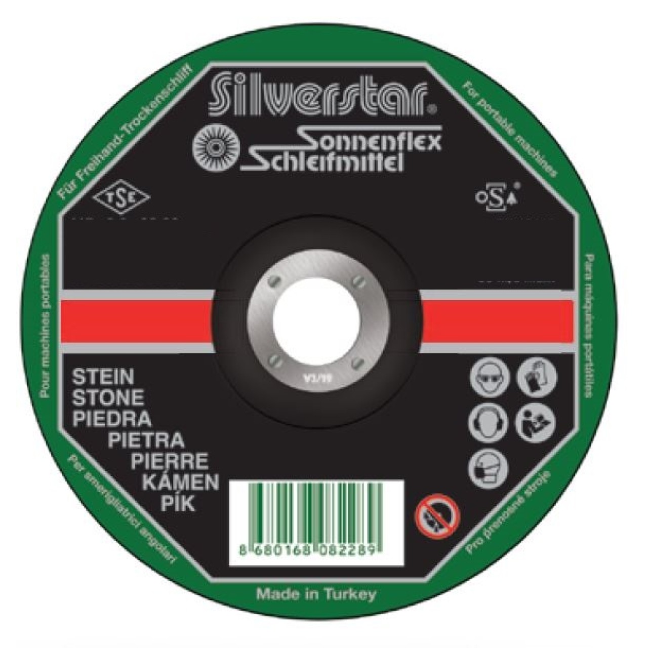 180 X 8,0 X 22 MM  FLEX TAŞLAMA  (CS 24 R BF) SİLVERSTAR PIK