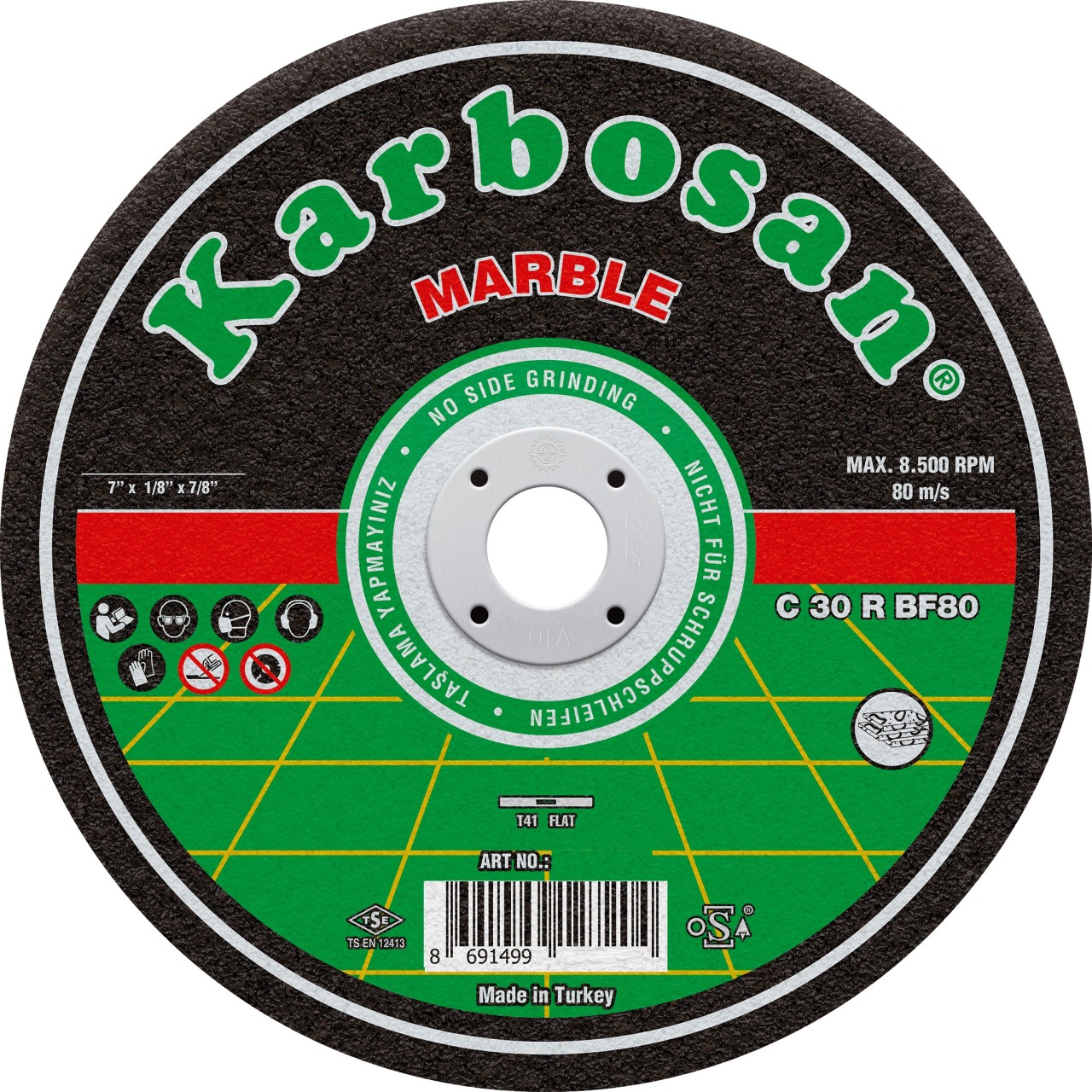 180X3,2X22 MERMER KESİCİ BOM.