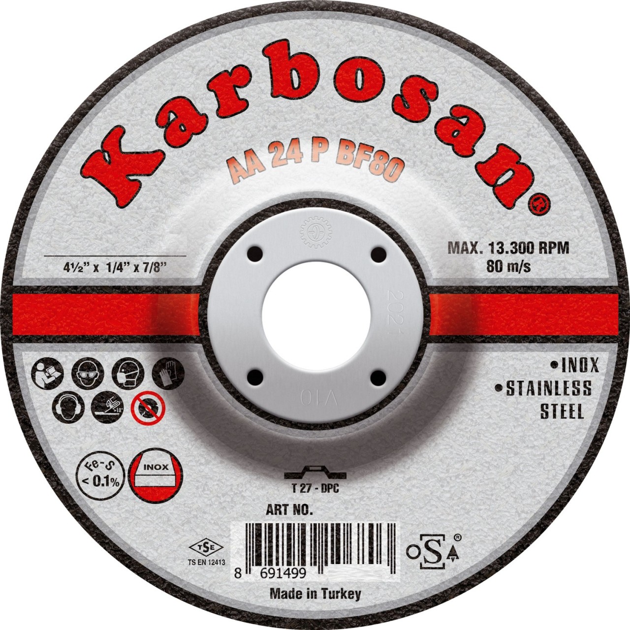 180X8X22 İNOX FLEX TAŞ