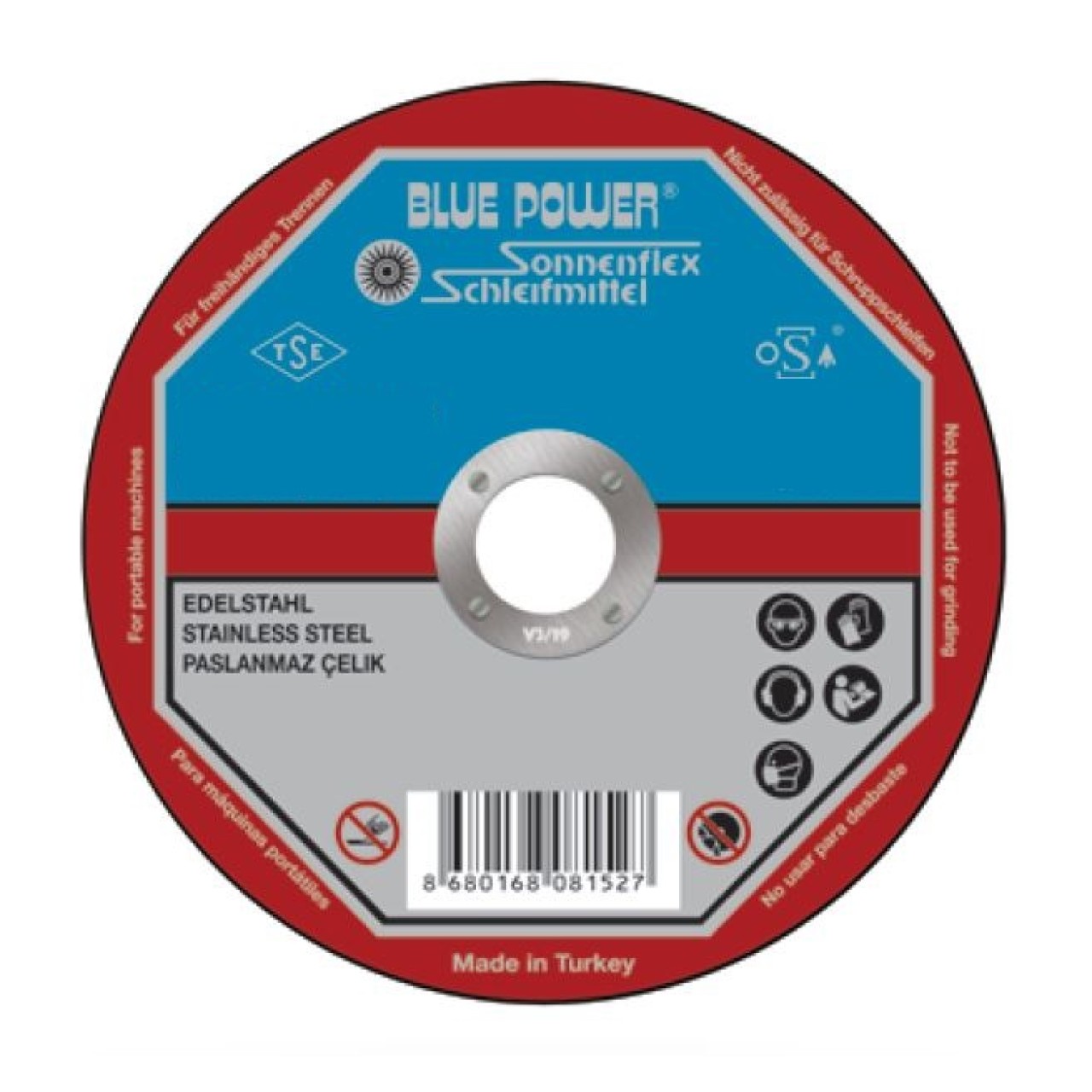 230 X 2,0 X 22 MM SÜPER INCE KESICI (AS 36 Q BF ROF) INOX