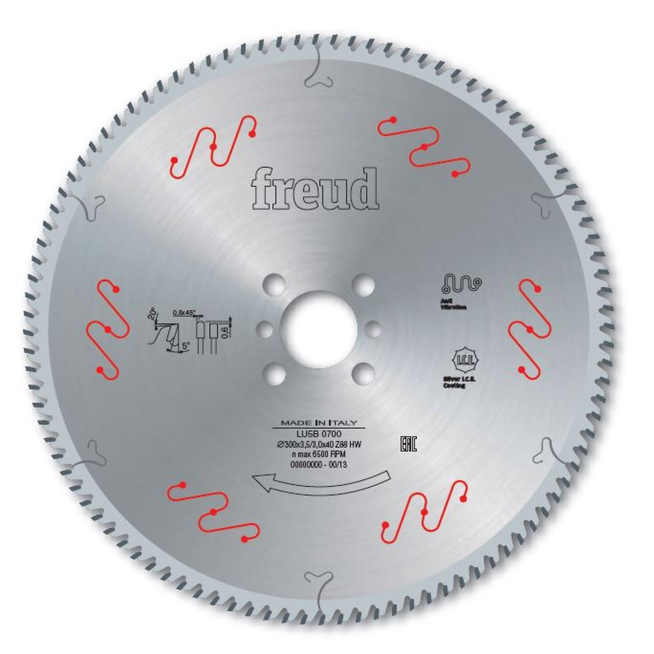 420X4,0X3,2X30 Z=96 ALÜMİNYUM TESTERE -6'