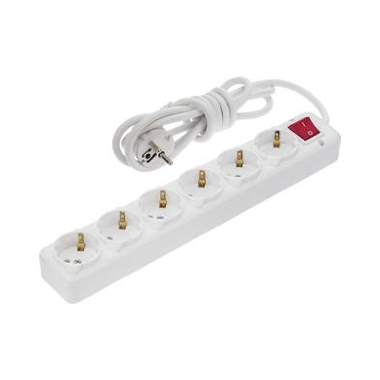 6LI ANAHTARLI TOPRAKLI PRİZ 3MT.