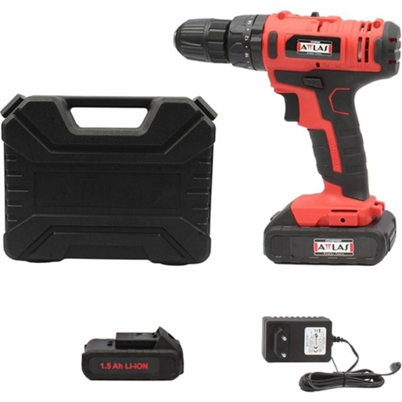 ATB18PD Lİ 18V Lİ-İON AKÜLÜ DARBELİ MATKAP ATTLAS