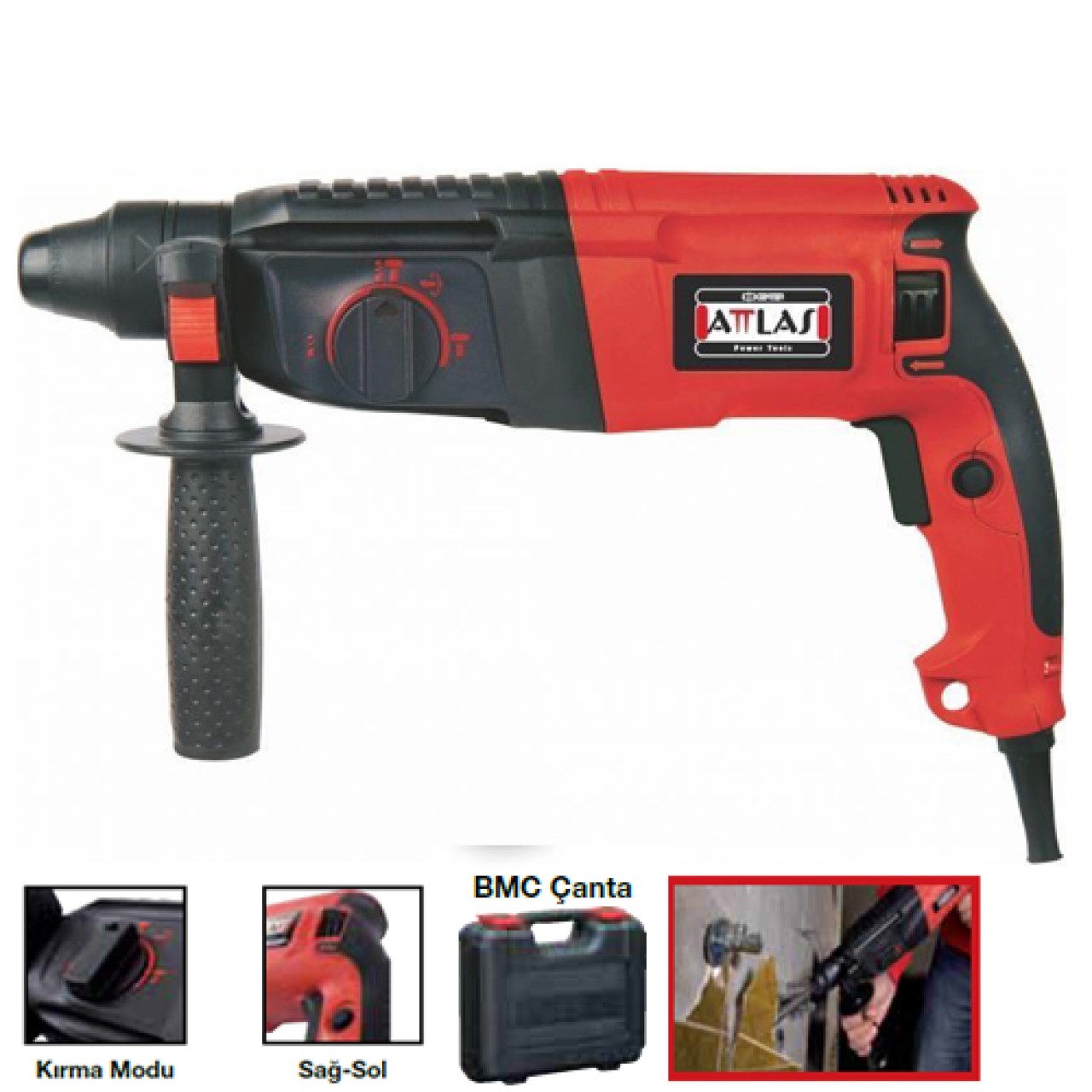 ATP810 PNÖMATİK KIRICI DELİCİ 800W