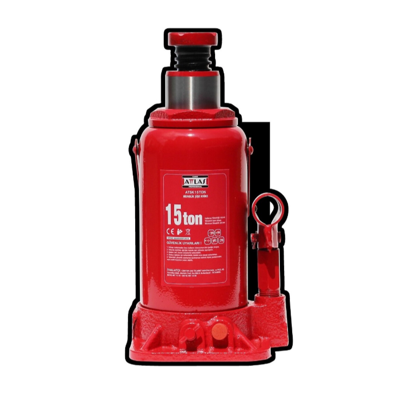 ATSK 15 TON HİDROLİK ŞİŞE KRİKO