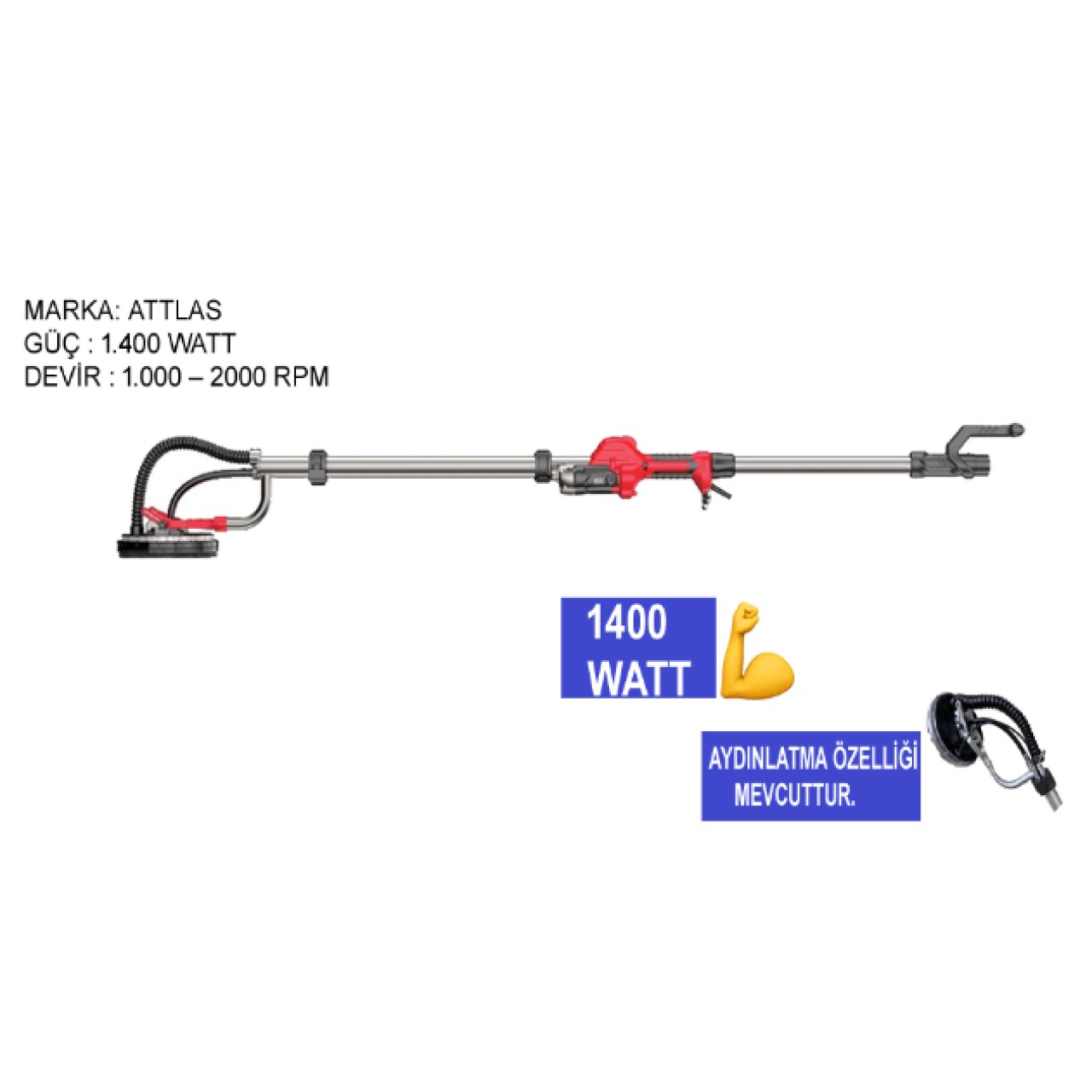 ATZ710 DUVAR ZIMPARA MAKİNASI