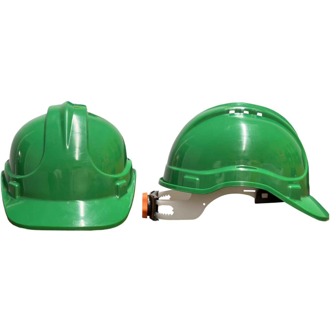 AYARLI VİDALI BARET HAVA DELİKLİ KULAKLIK TAKILABİLİR YEŞİL