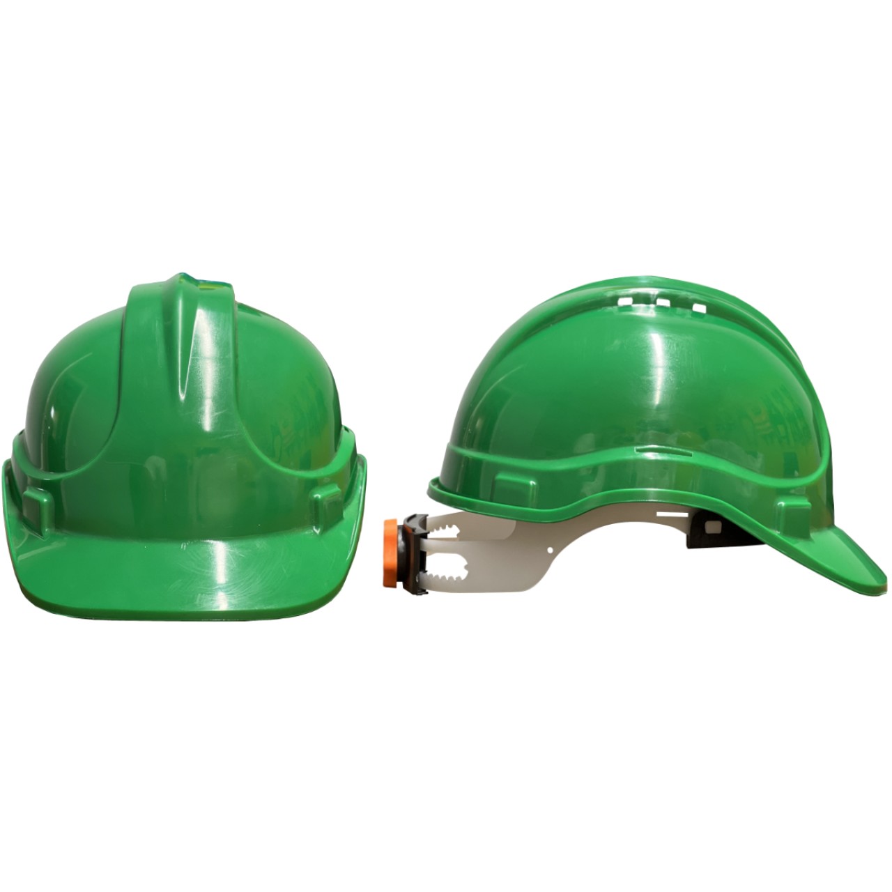 AYARLI VİDALI BARET HAVA DELİKLİ KULAKLIK TAKILABİLİR YEŞİL