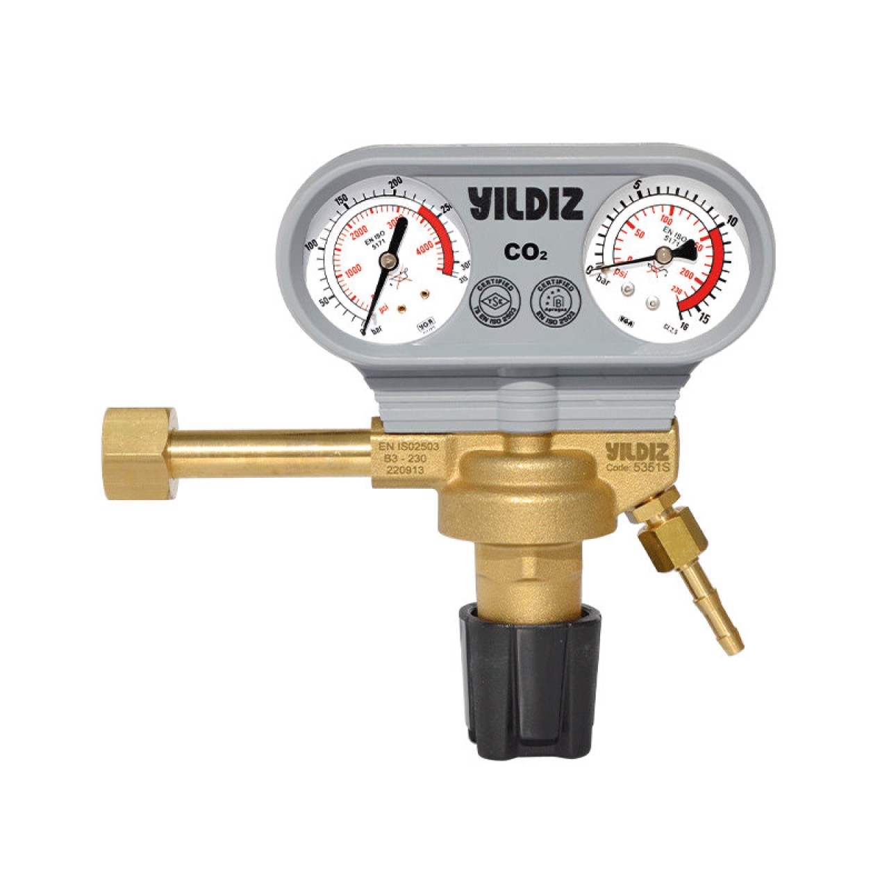 BASINÇ DÜŞÜRÜCÜ CO2 10 BAR