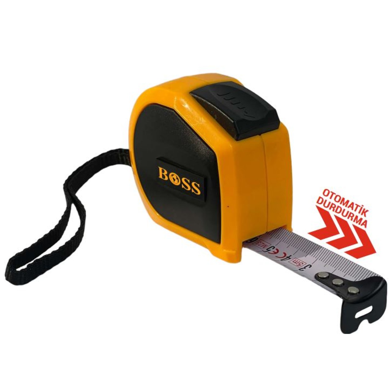 BOSS PROF.ÇELİK ŞERİT METRE 3MTX16MM