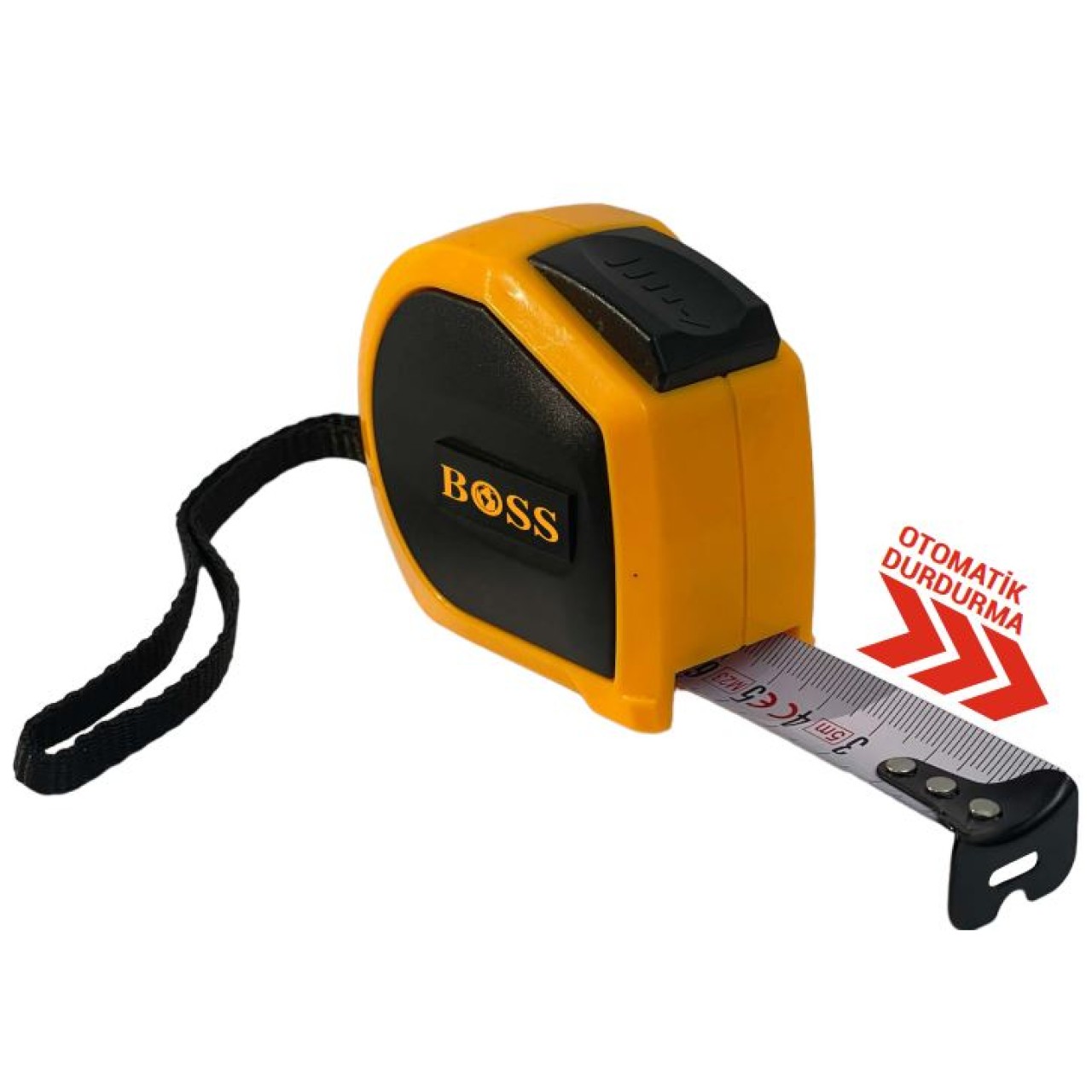 BOSS PROF.ÇELİK ŞERİT METRE 3MTX16MM