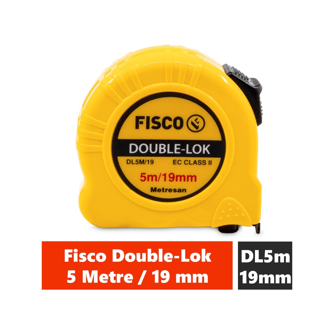 ÇELİK METRE DL5M-19MM DOUBLE-LOK