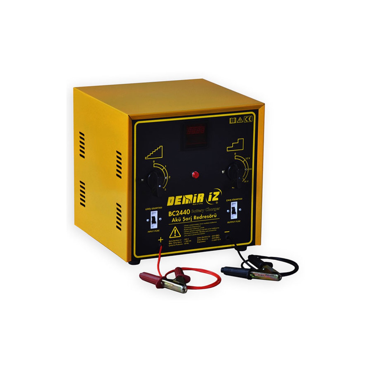 DİJİTAL İKİ AKÜ ŞARJ REDRESÖRÜ 24V-40A