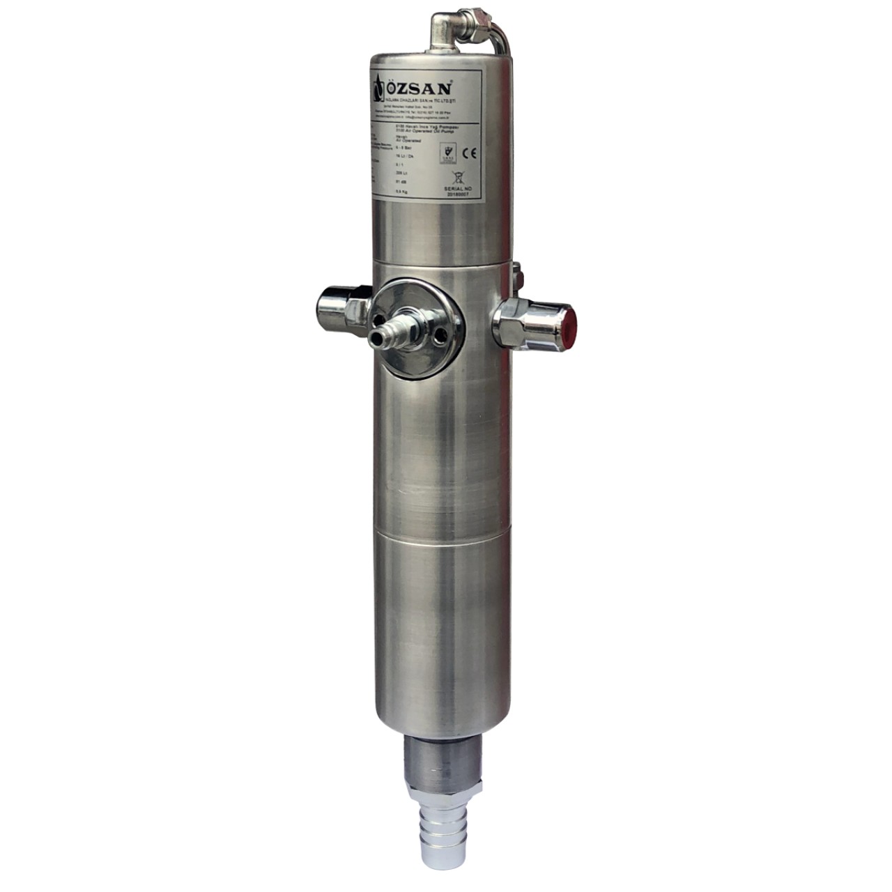 DUVAR/TANK TİPİ HAVALI SIVI TRANSFER POMPASI 1:1