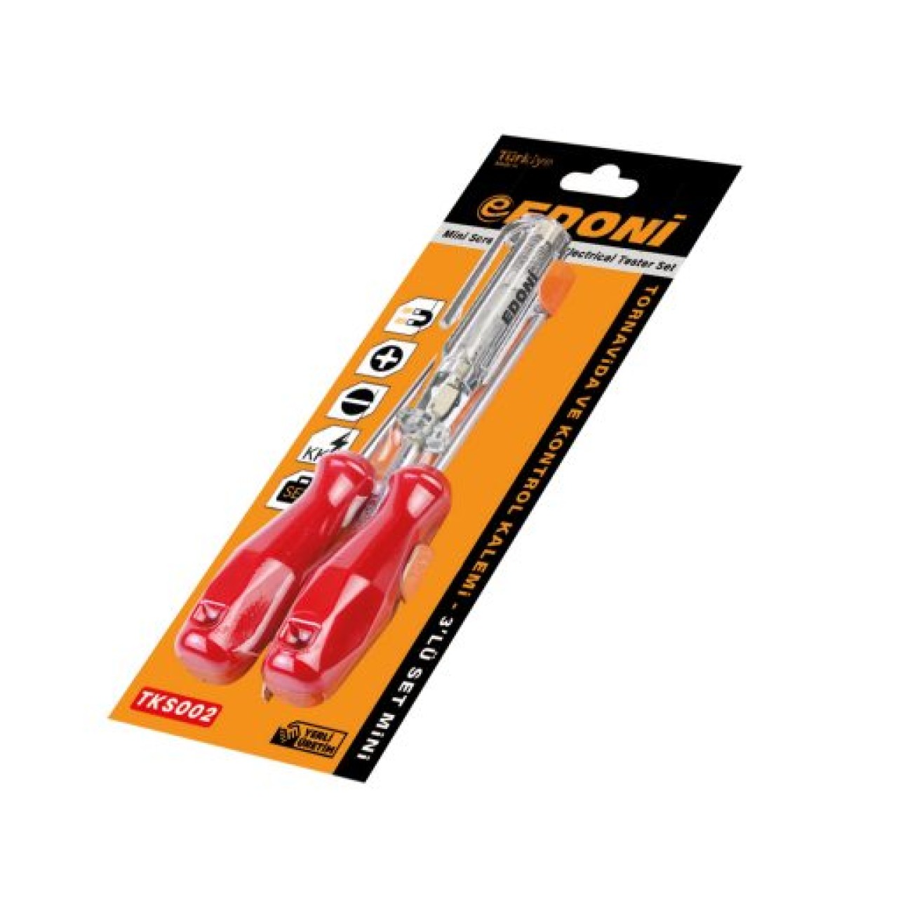 EDONİ KONTROL KALEM TORNAVİDA SETİ 3LÜ