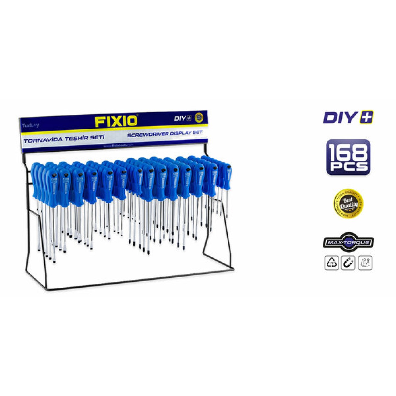FİXİO 168Lİ TORNAVİDA TEŞHİR SETİ