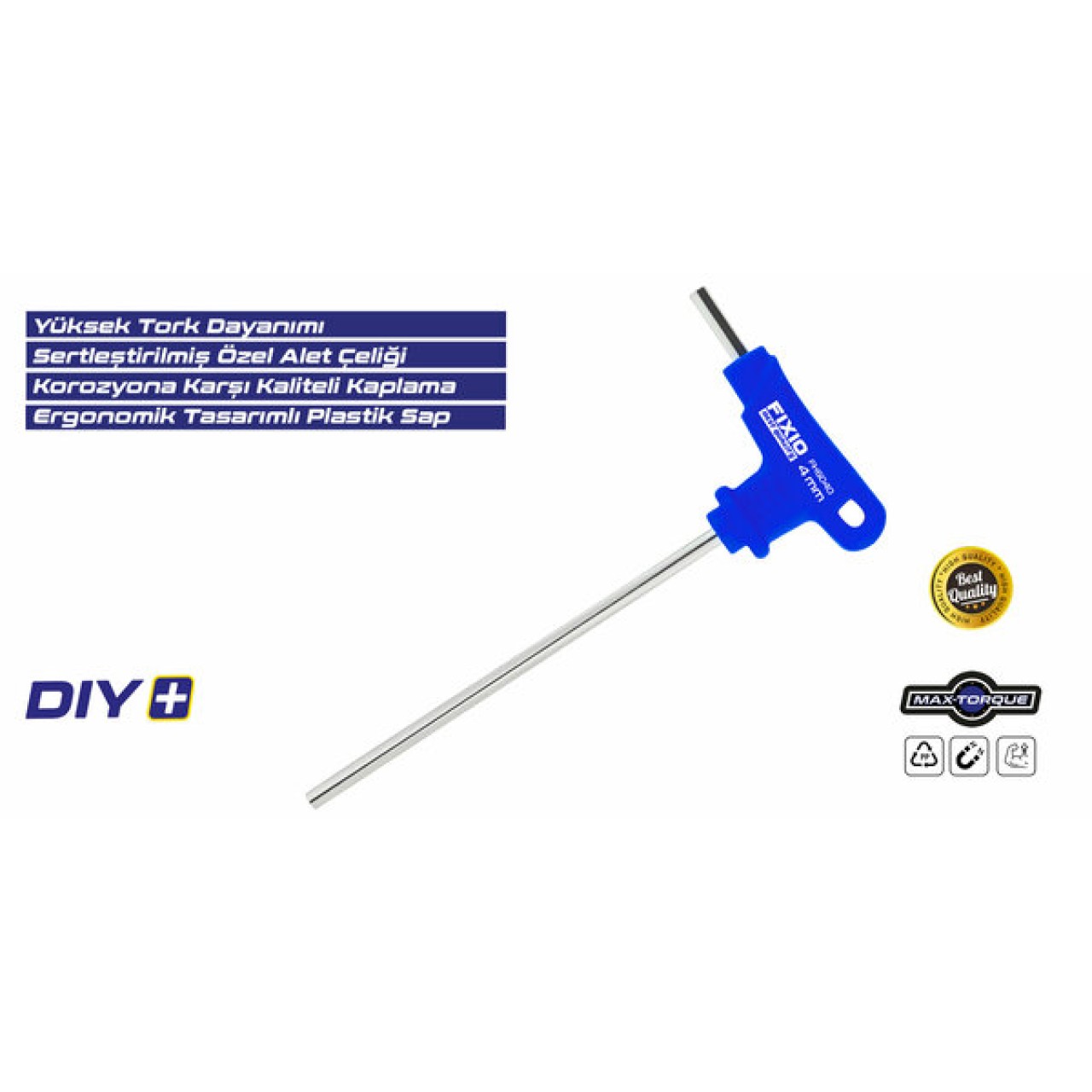 FİXİO T ALLEN ANAHTAR 4MM