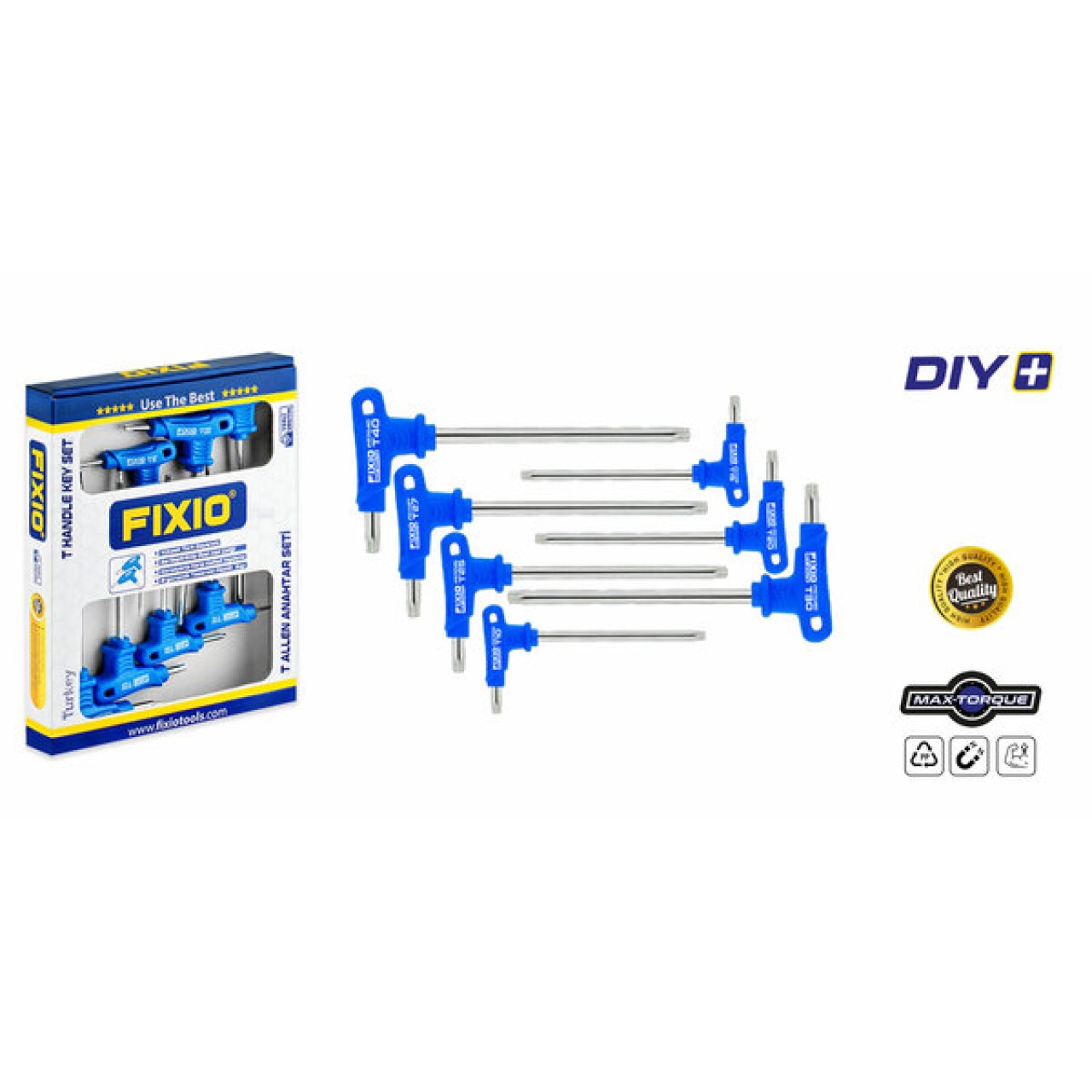 FİXİO TORX ALLEN TAKIM 7Lİ