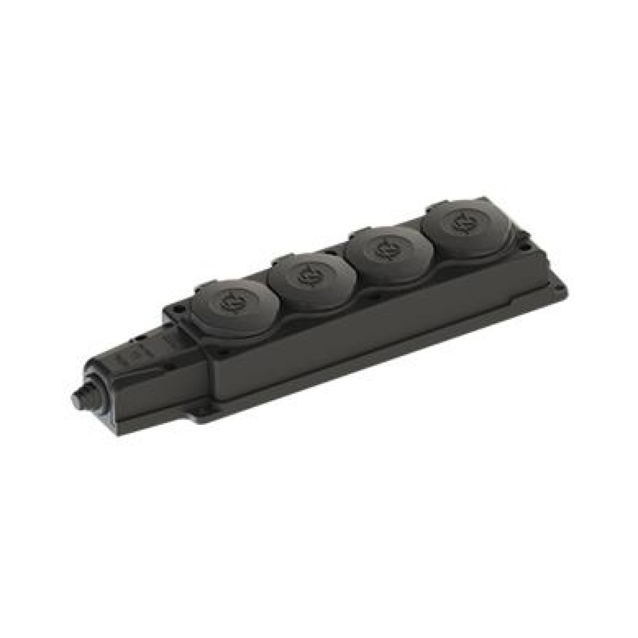 KAUÇUK 1X16A 4LÜ GRUP PRİZ