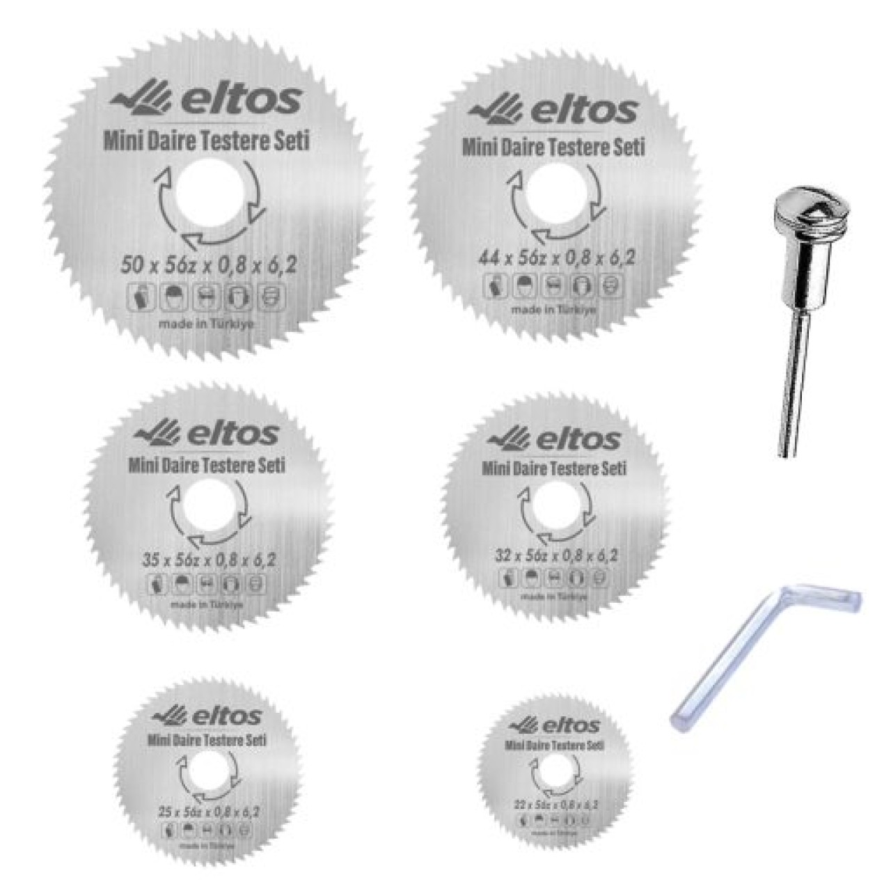 MİNİ DAİRE TESTERE SETİ 7 PARÇA