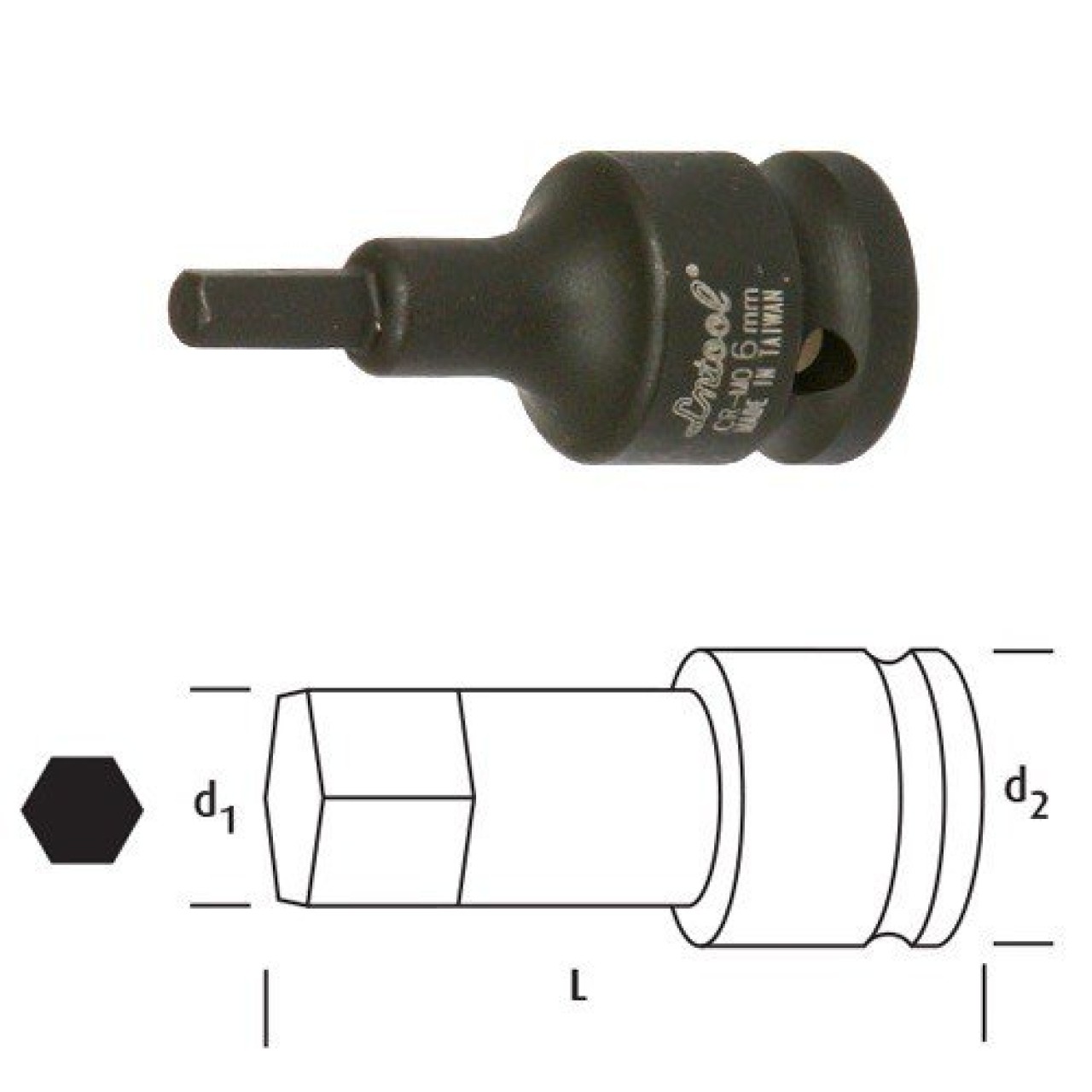 OSAKA 1/2'' ALLEN LOKMA 6MM